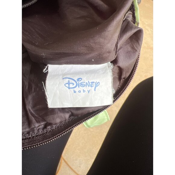 Disney Baby Brown & Green Winnie The Pooh Diaper Bag Tote With Zipper Closure & - Picture 6 of 6